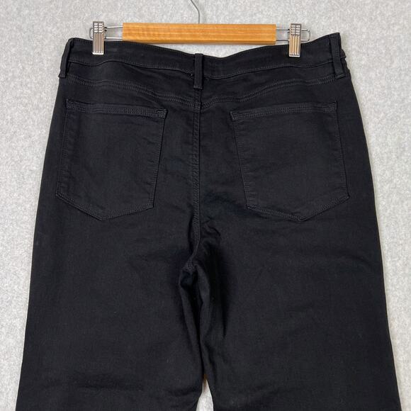 Athleta Womens 12 Flex Kick Flare Jean in Black - Picture 5 of 8